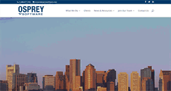Desktop Screenshot of ospreysoftware.com